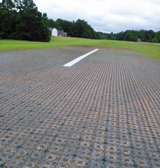 Mallards Landing HOA PERFO grass runway reinforcement